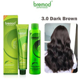 Bremod Performance 3.0 Dark Brown Hair Color With Oxidizer - 100ml+100g